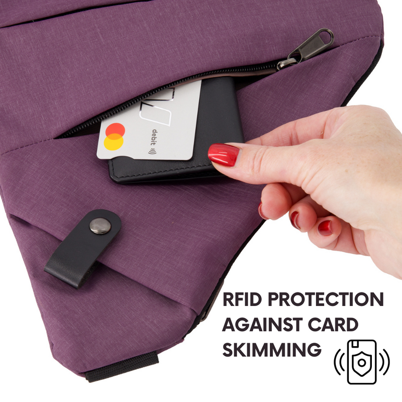 ZenGuard Let Crossbody Taske til Sikker Rejse