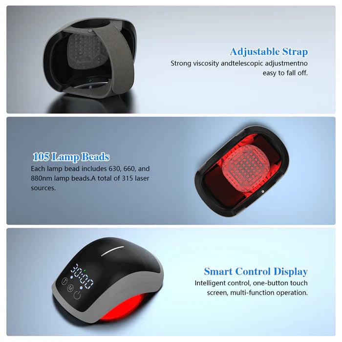 Knee Massager Using 630nm, 660nm And 880nm Light For Joint Comfort