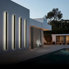 Nyx Black LED Finish Edition Linear Wall Light Outdoor