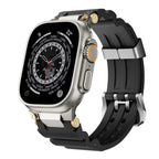Tali Silikon ArloGear Dengan Reka Bentuk Gaya Mekanikal Untuk Apple Watch