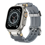 Tali Silikon ArloGear Dengan Reka Bentuk Gaya Mekanikal Untuk Apple Watch