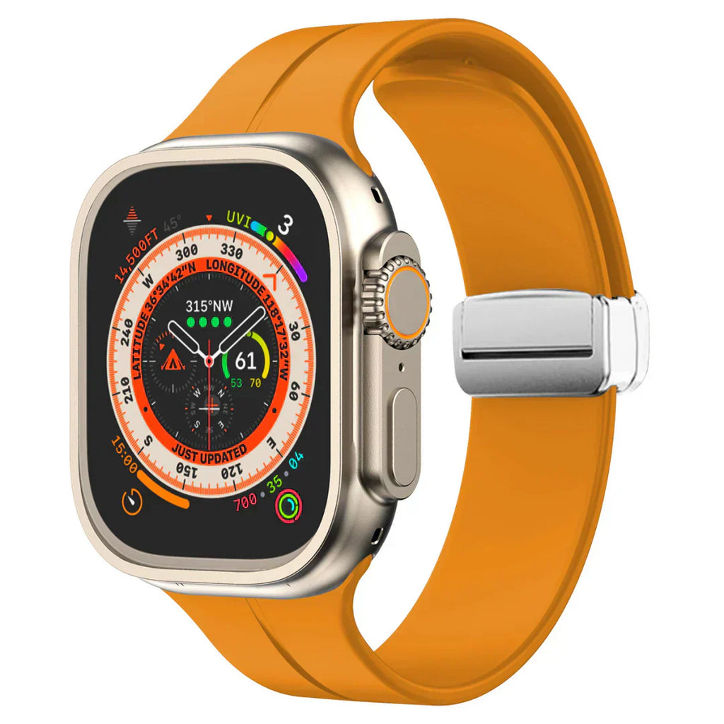 Cinturino in silicone Luma con chiusura magnetica per Apple Watch