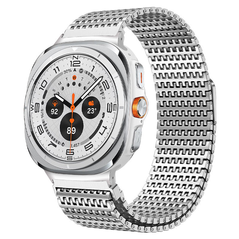 Kovara Magnetic Strap In Stainless Steel For Samsung Watch Ultra