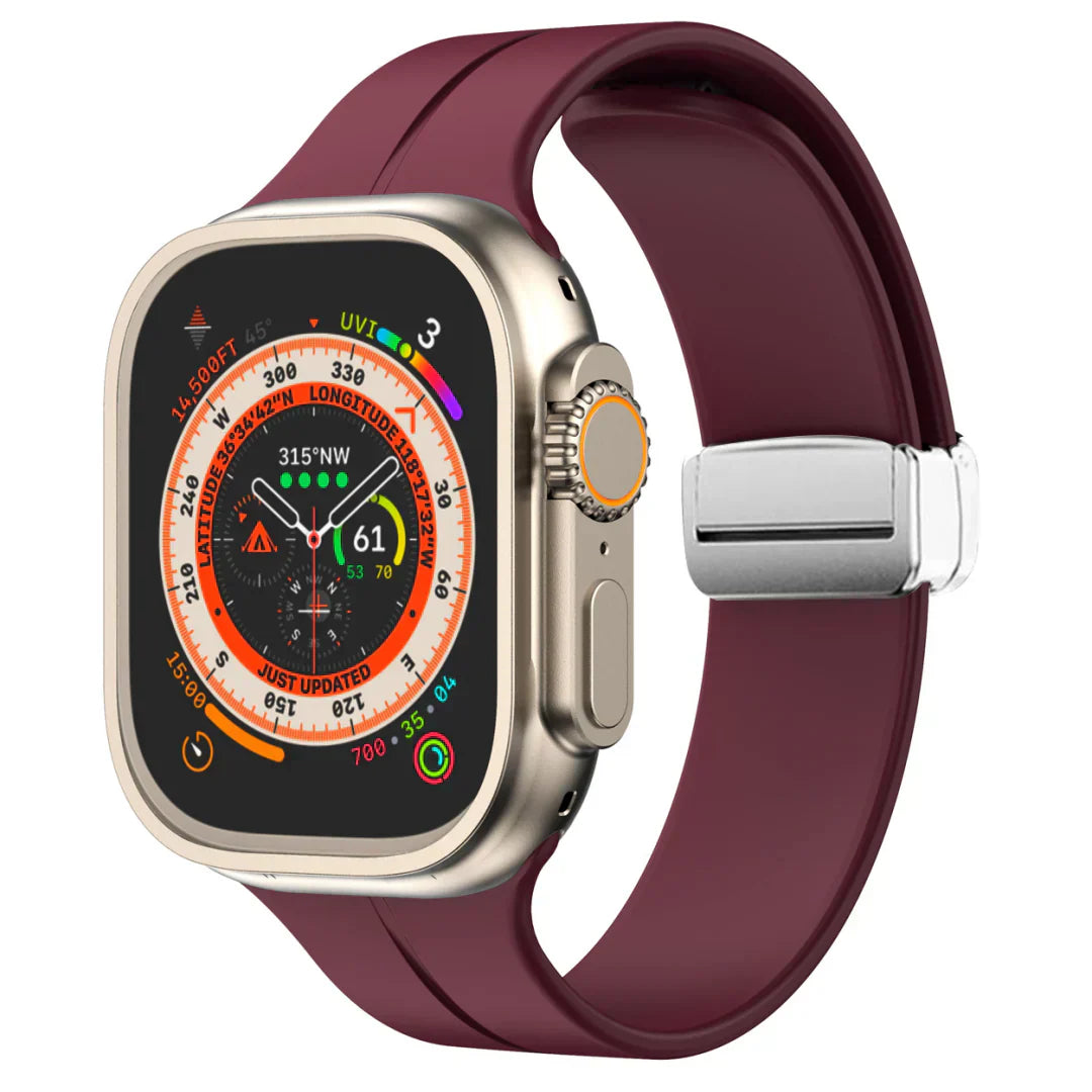 Cinturino in silicone Luma con chiusura magnetica per Apple Watch
