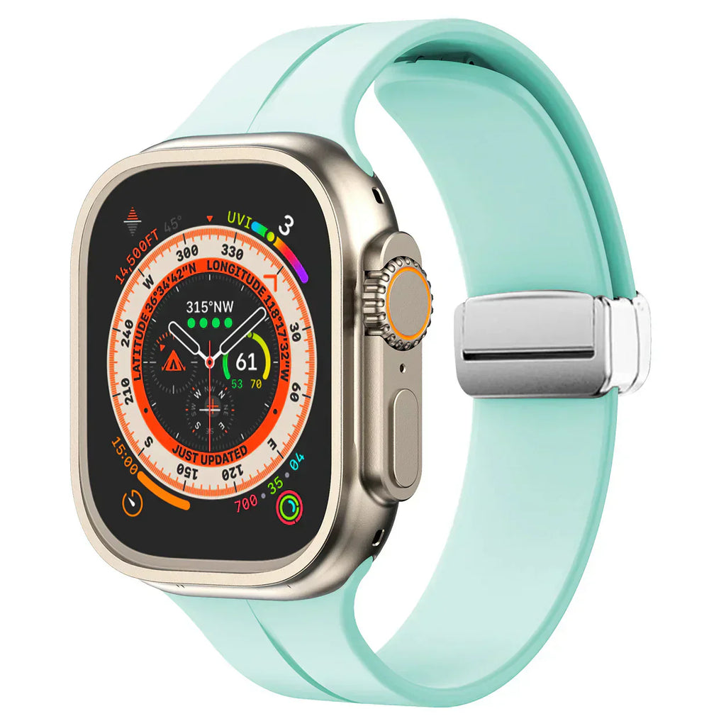 Cinturino in silicone Luma con chiusura magnetica per Apple Watch