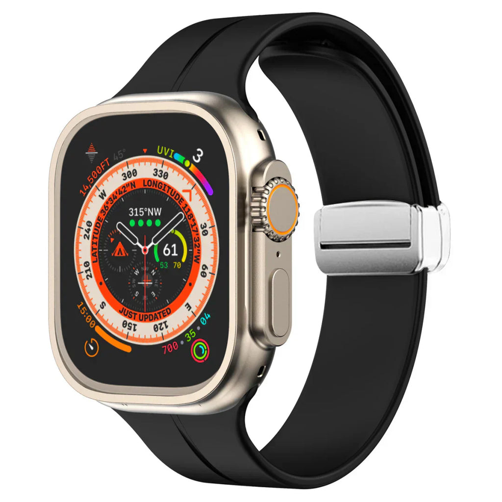 Cinturino in silicone Luma con chiusura magnetica per Apple Watch