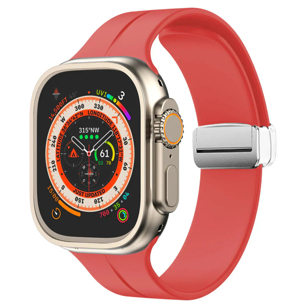 Cinturino in silicone Luma con chiusura magnetica per Apple Watch