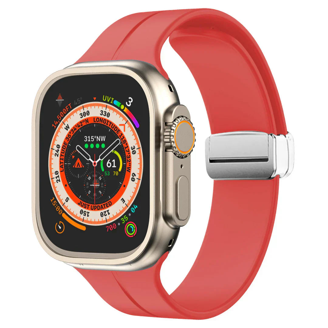 Cinturino in silicone Luma con chiusura magnetica per Apple Watch