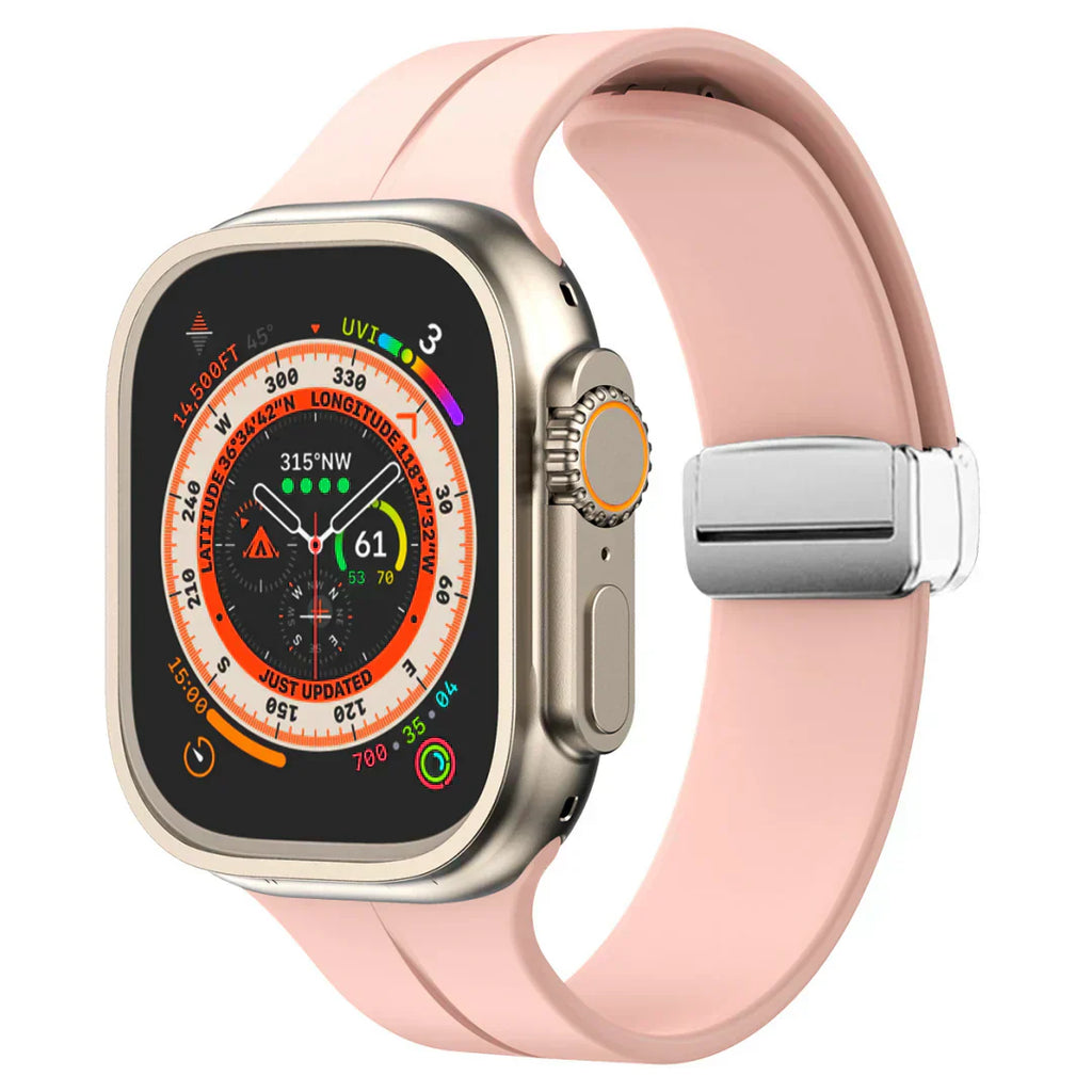 Cinturino in silicone Luma con chiusura magnetica per Apple Watch