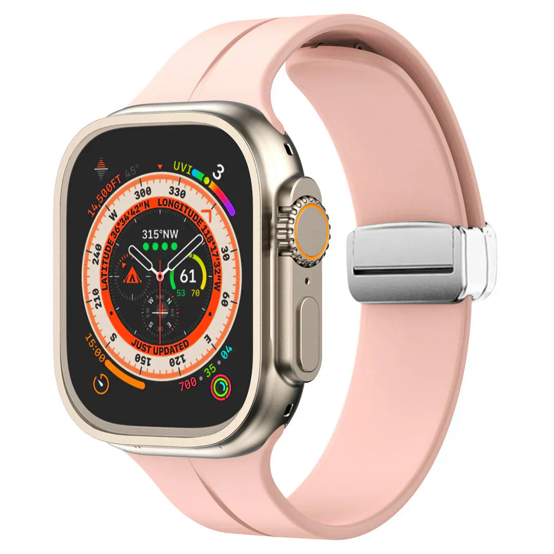Cinturino in silicone Luma con chiusura magnetica per Apple Watch