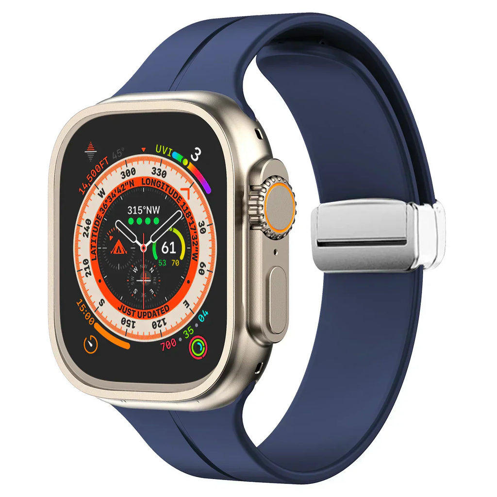 Cinturino in silicone Luma con chiusura magnetica per Apple Watch