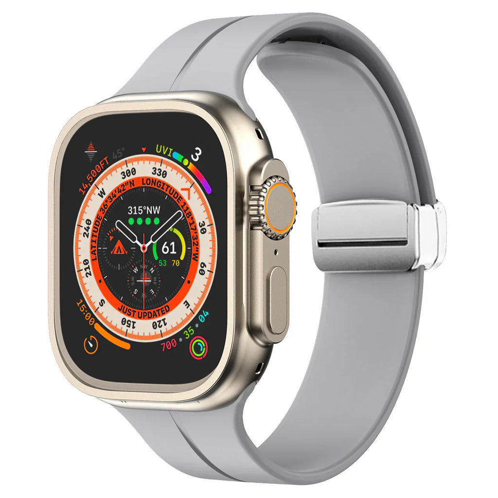 Cinturino in silicone Luma con chiusura magnetica per Apple Watch