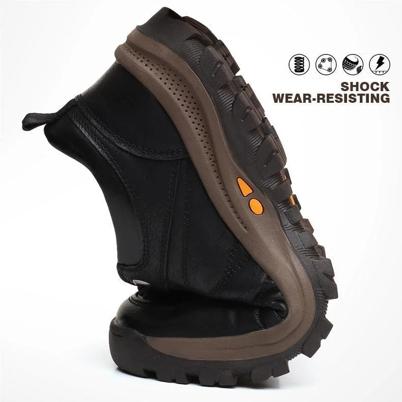 Zapatos para Hombre StrideFlex con Soporte de Arco Cosido a Mano y Suela Antideslizante