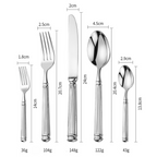 Bellemont Roman Flatware Set For Everyday Meals And Special Occasions