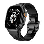 Pulseira de Borracha Liora FKM com Fivela Borboleta para Apple Watch