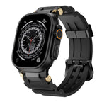 Tali Silikon ArloGear Dengan Reka Bentuk Gaya Mekanikal Untuk Apple Watch