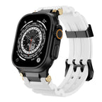Tali Silikon ArloGear Dengan Reka Bentuk Gaya Mekanikal Untuk Apple Watch