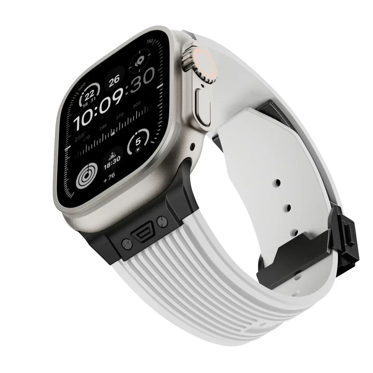Pulseira de Silicone Série NovaFlex para Smartwatch 42-49mm
