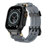 Tali Silikon ArloGear Dengan Reka Bentuk Gaya Mekanikal Untuk Apple Watch