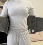 Body Worn Heating Pad For Back Comfort With Adjustable Heat And Timer