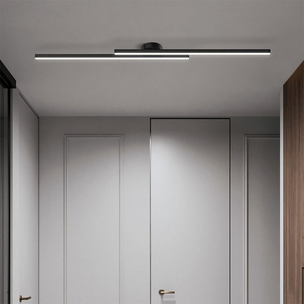 Minimalist Aluminum LED Ceiling Light By LumenVale For Living Rooms Design