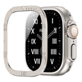 Vellon Vollflächiger gehärteter Glas-Schutz für Apple Watch Ultra 2 und Ultra