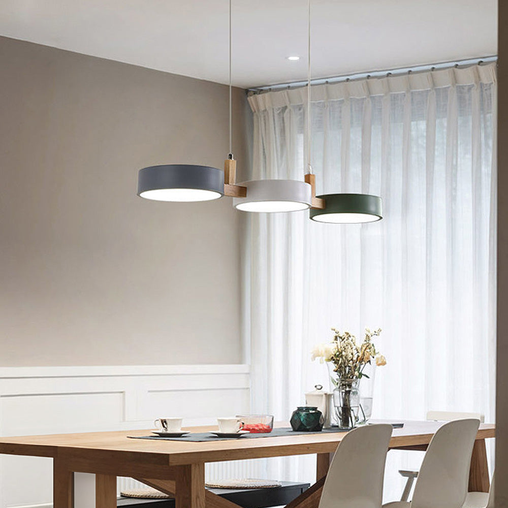 Nordic Flush Ceiling Light With Multiple Heads for Kitchens and Dining Rooms