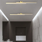 Minimalist Aluminum LED Ceiling Light By LumenVale For Living Rooms Design