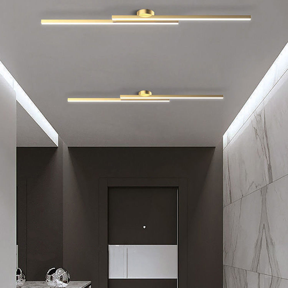 Minimalist Aluminum LED Ceiling Light By LumenVale For Living Rooms Design