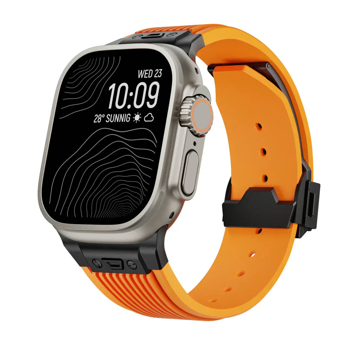 Pulseira de Silicone Série NovaFlex para Smartwatch 42-49mm
