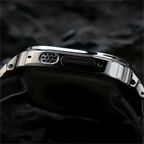 Avelon příslušenství pro Apple Watch s nerezovým pouzdrem a ocelovým páskem