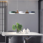 Luminária de Teto Nordic Flush com Múltiplas Cabeças para Cozinhas e Salas de Jantar