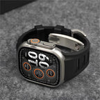 Zephra Sport FKM Ersatzarmband für Apple Watch Zubehör