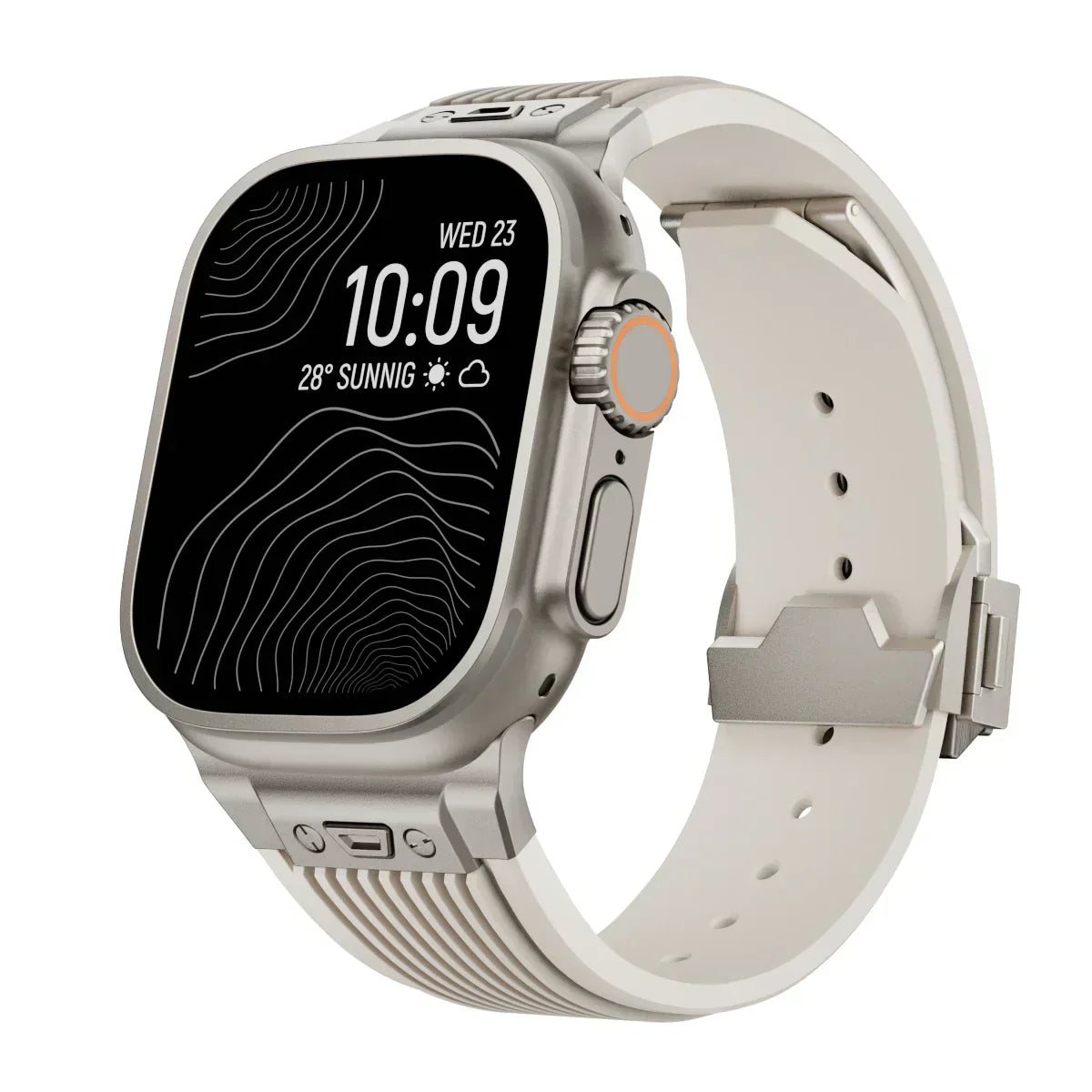Pulseira de Silicone Série NovaFlex para Smartwatch 42-49mm