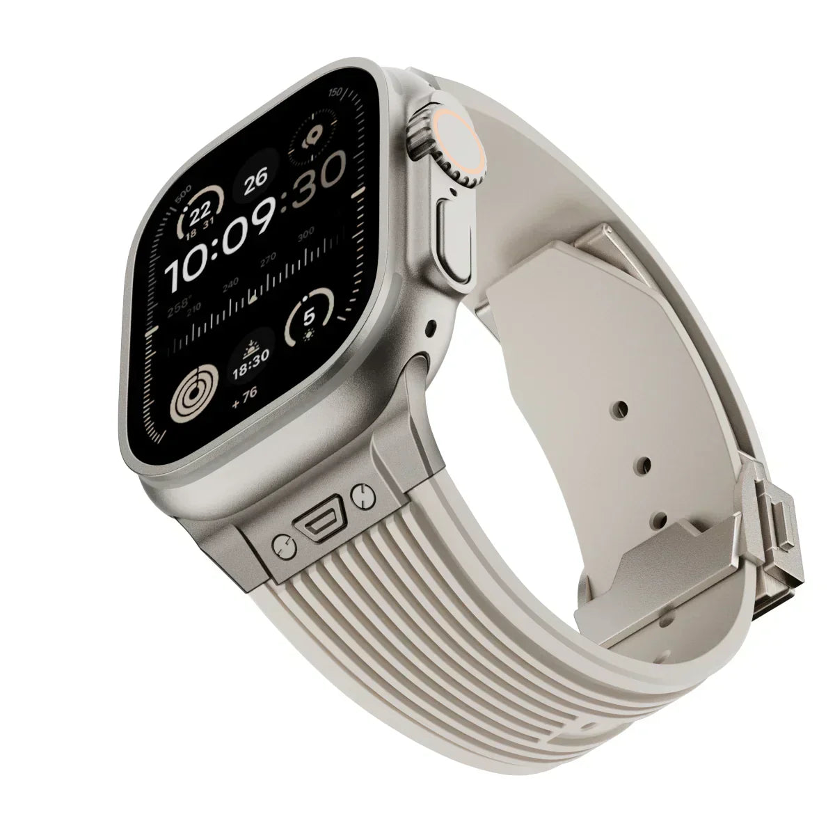 Pulseira de Silicone Série NovaFlex para Smartwatch 42-49mm
