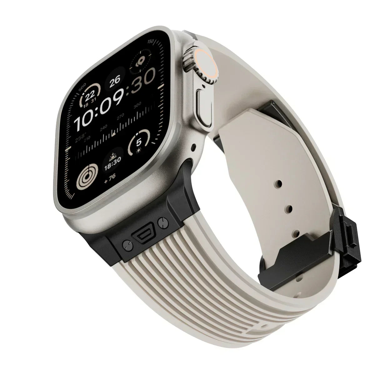 Pulseira de Silicone Série NovaFlex para Smartwatch 42-49mm