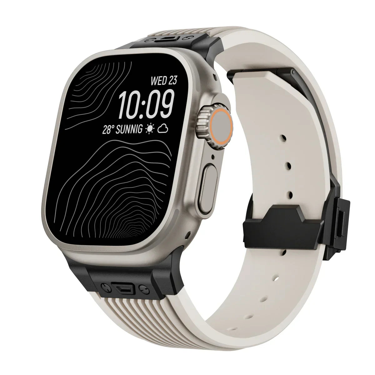 Pulseira de Silicone Série NovaFlex para Smartwatch 42-49mm