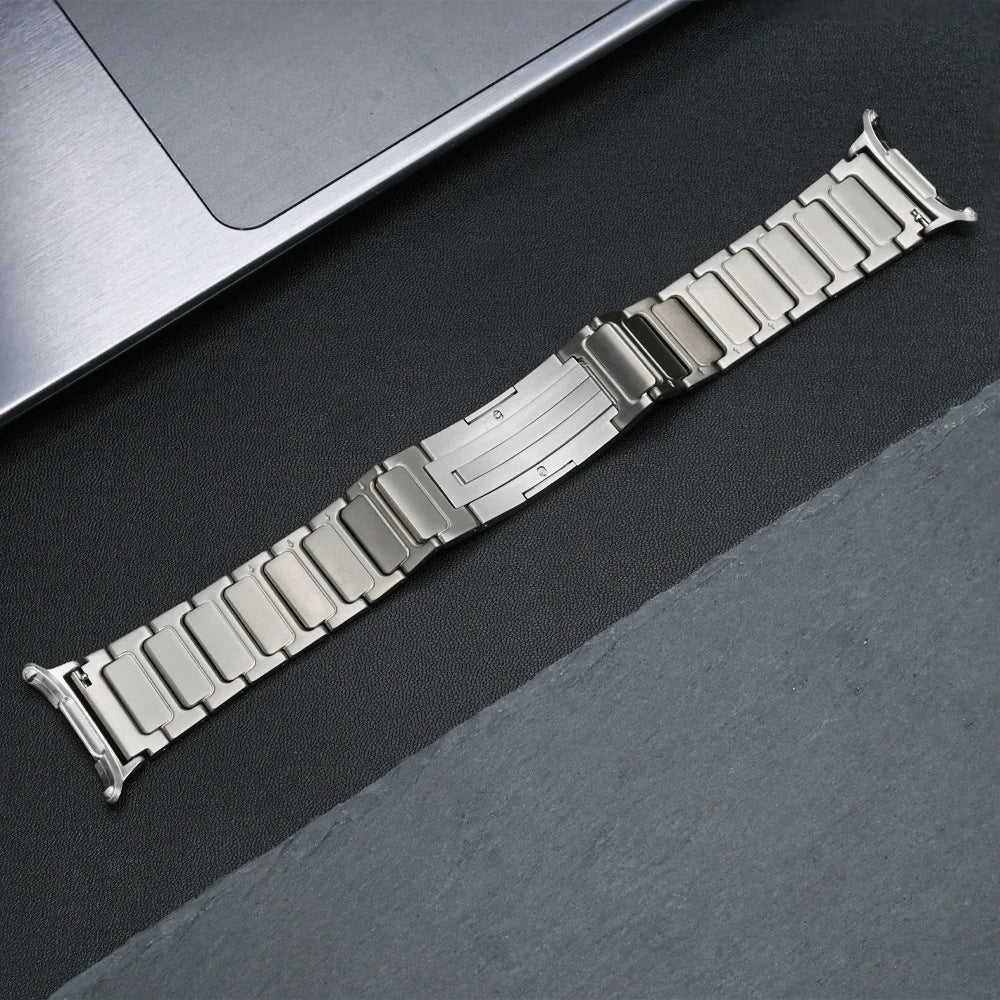Arvella Samsung Watch 7 Ultra İçin Yedek Titanyum Kayış