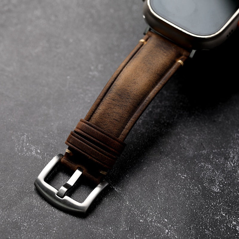 Vellaro Lederarmband für Apple Watch, handgefertigt in Italien
