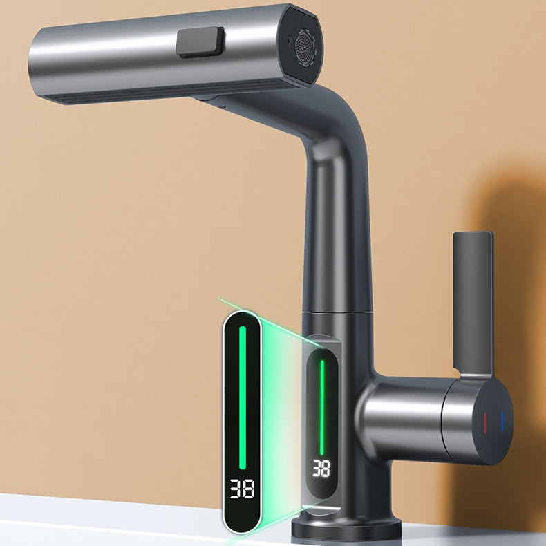 Vellaro Brass Faucet For Hot Or Cold Water, Single-Hole Design