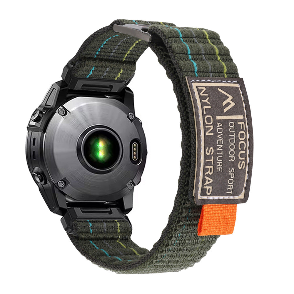 TerraStride 尼龙运动腕带环 适用于三星 Galaxy Watch 4 5 6 7 Pro