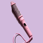 Brosse ronde céramique infrarouge avec écran LCD pour boucles brillantes et volumineuses