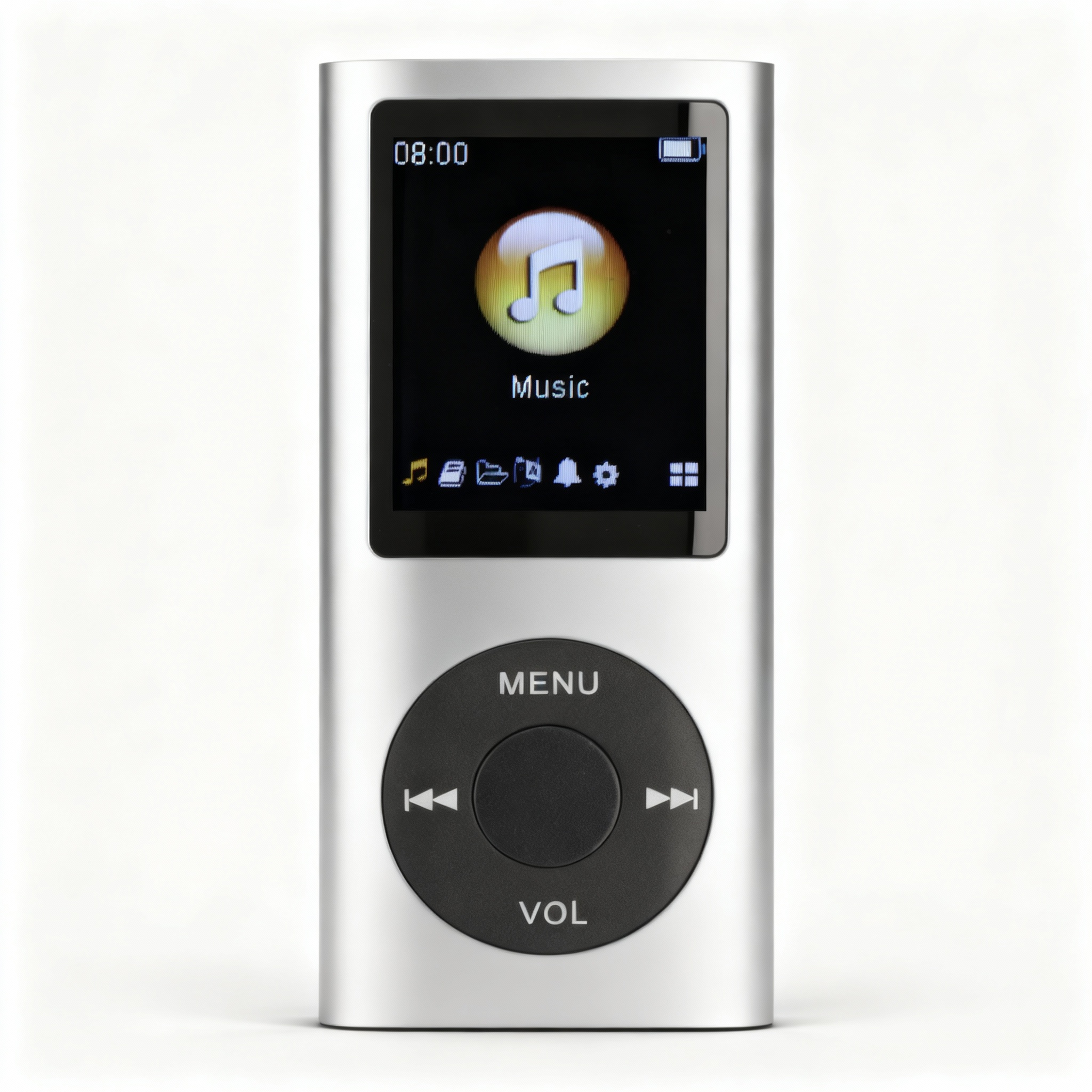 复古音乐播放器 – 经典设计紧凑型64GB MP3播放器