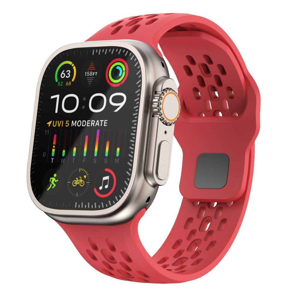Prodyšný řemínek AeroFlex pro Apple Watch z FKM gumy