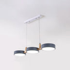 Luminária de Teto Nordic Flush com Múltiplas Cabeças para Cozinhas e Salas de Jantar