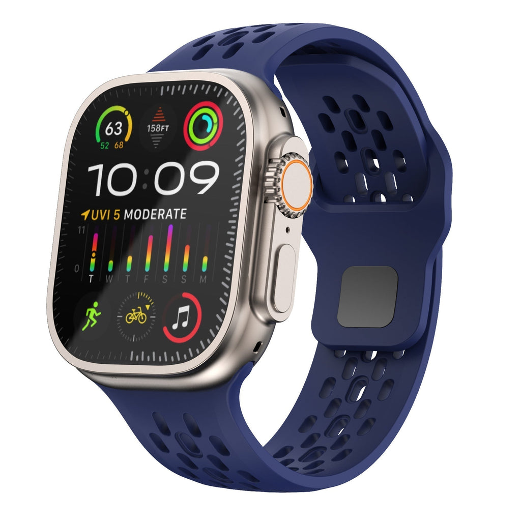Prodyšný řemínek AeroFlex pro Apple Watch z FKM gumy