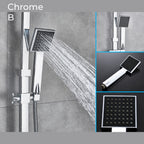Nyra Dual Mixer Shower System With Handheld Rain Spray