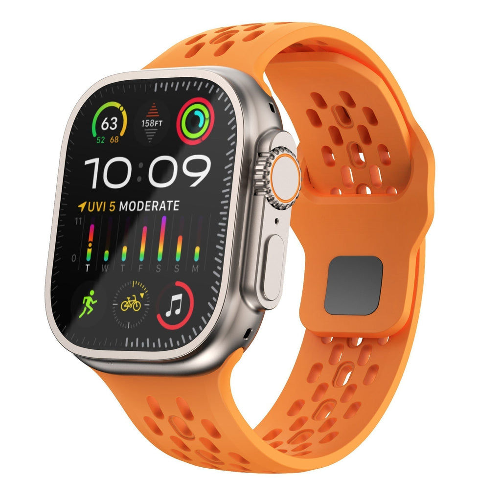 Prodyšný řemínek AeroFlex pro Apple Watch z FKM gumy