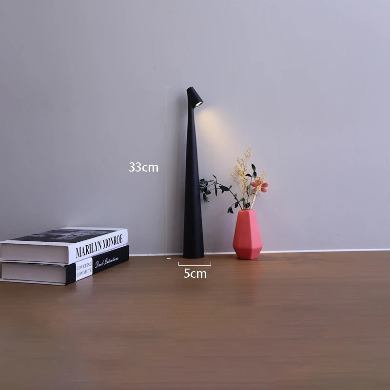Cordless Nordic Minimalist LED Table Lamp Rechargeable