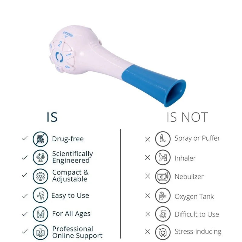 AeroPulse Portable Breath Coach For Regulated Breathing
